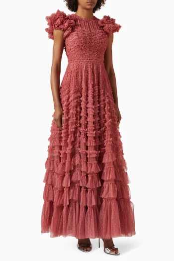 La Vie En Rose Gown in Tulle