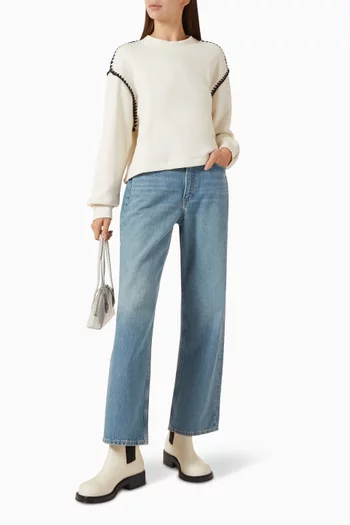 Shea Straight-fit Jeans in Denim