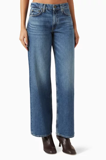 Saige Straight-fit Jeans in Denim