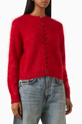 Jada Cardigan in Brushed Cashmere