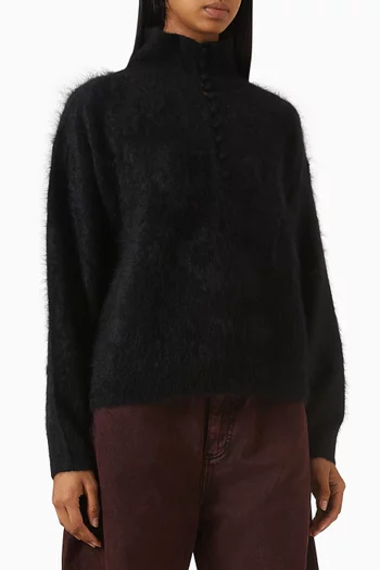 Jada Sweater in Brushed Cashmere