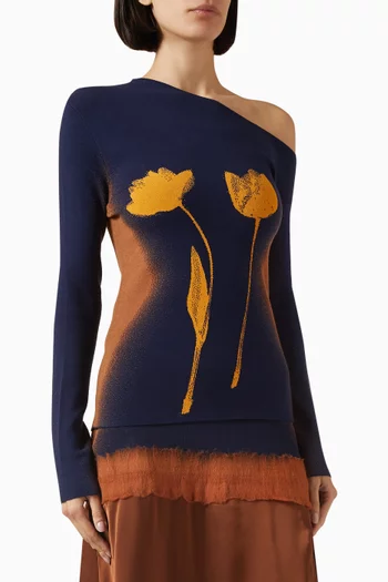 Melia Asymmetrical Top