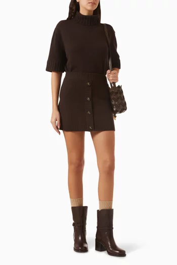 Giorgia Turtleneck Sweater in Cashmere