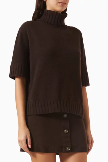 Giorgia Turtleneck Sweater in Cashmere