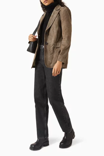Minorca Blazer in Suede