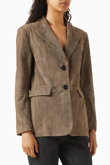 Minorca Blazer in Suede