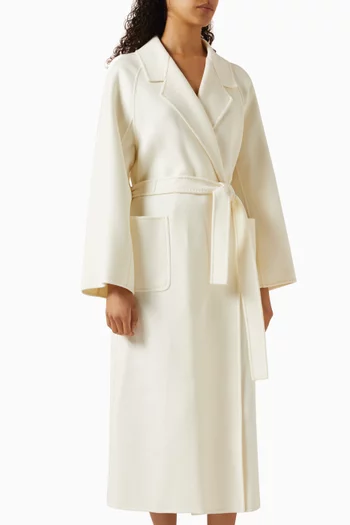 Suza Belted Coat in Wool