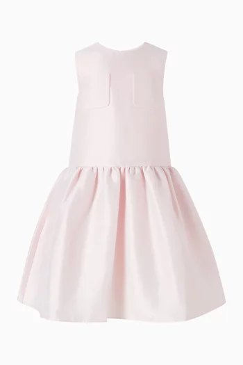 Flared Dress in Taffeta
