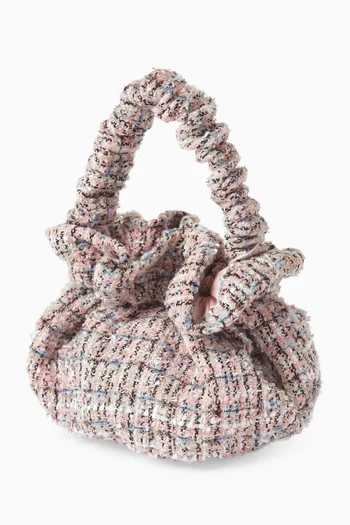 Bow Bag in Bouclé