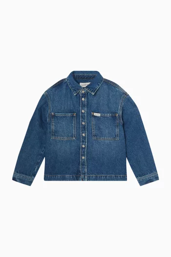 Denim Overshirt in Cotton