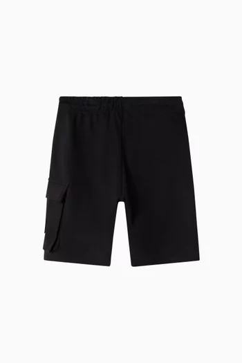 Drawstring Cargo Shorts