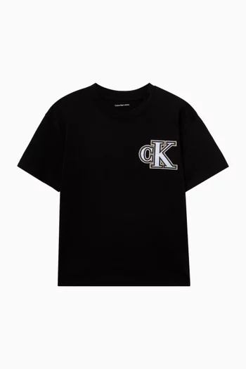 Festive Graphic T-shirt in Cotton