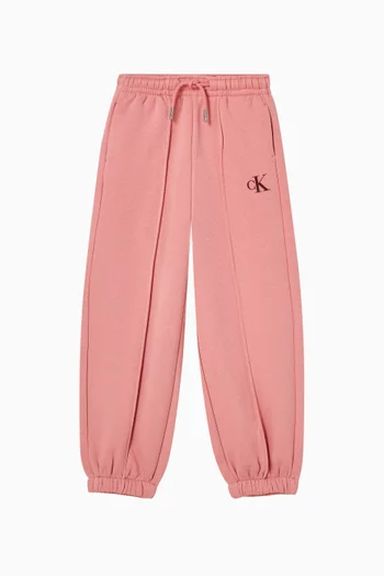 Logo Sweatpants in Cotton-fleece
