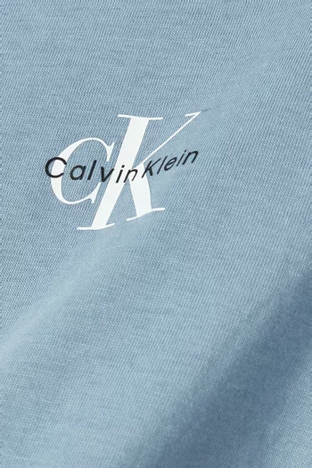 Monologo T-shirt in Cotton