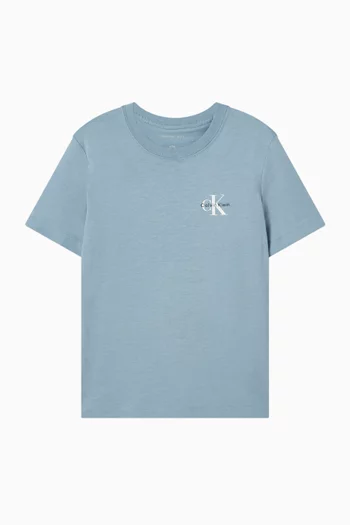 Monologo T-shirt in Cotton