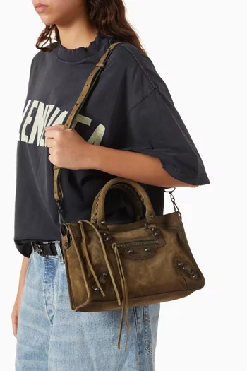 Le City Small Bag in Suede