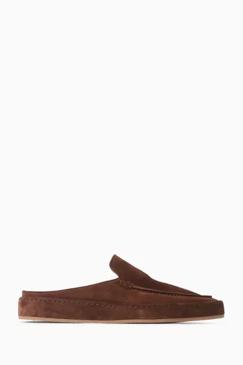 Voyage Slippers in Suede