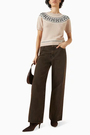 Fairisle Sweater in Cashmere