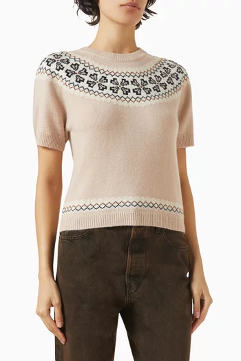 Fairisle Sweater in Cashmere