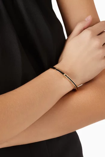 سوار بمفصلة مطلي بالمينا نحاس مطلي