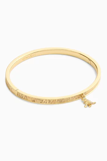 سوار بحلية على شكل ديناصور بمفصلة نحاس مطلي