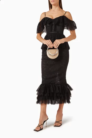 Peplum Top in Lace