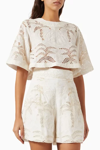 Cala Top in Lace