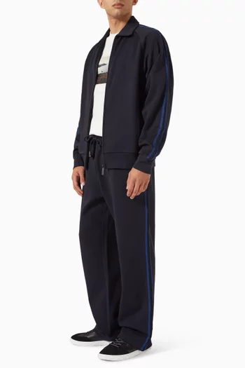 Otto Zip Sweatshirt in Organic Cotton-blend