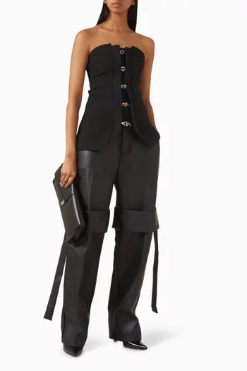 Viviane Clasp Bandeau Top
