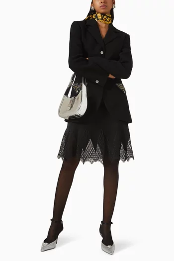 تنورة بأجزاء دانتيل ستان انفرس