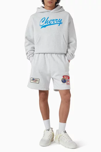 Athletic Hoodie in Cotton Fleece