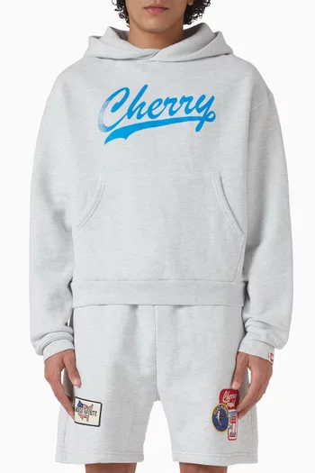 Athletic Hoodie in Cotton Fleece