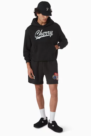 Athletic Hoodie in Cotton Fleece