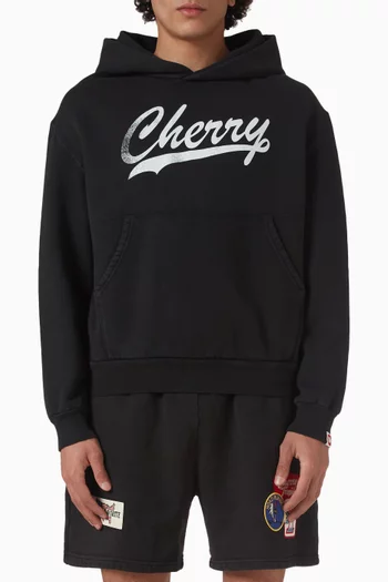 Athletic Hoodie in Cotton Fleece