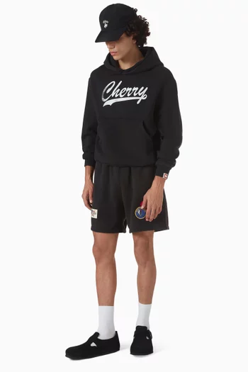 Patchwork Sweatshorts in Cotton