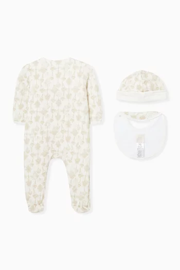3-piece Pyjama Set in Cotton