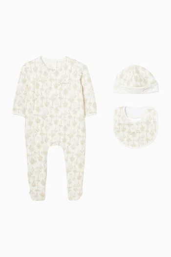 3-piece Pyjama Set in Cotton