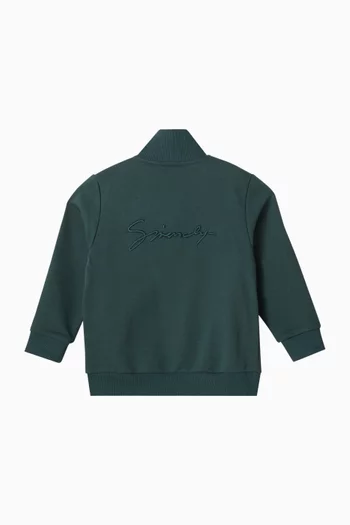 Zip Sweatshirt in Fleece
