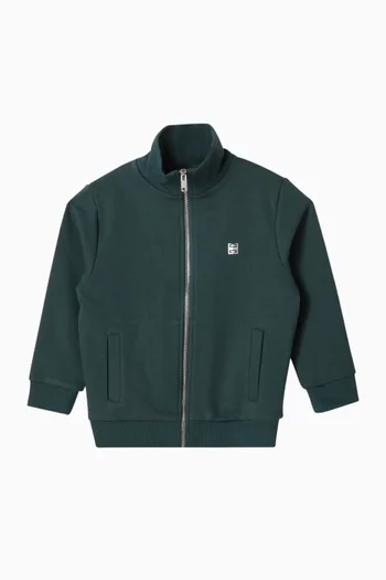 Zip Sweatshirt in Fleece