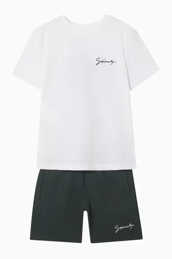 Logo T-shirt in Cotton