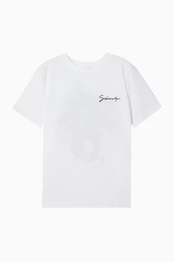 Logo T-shirt in Cotton