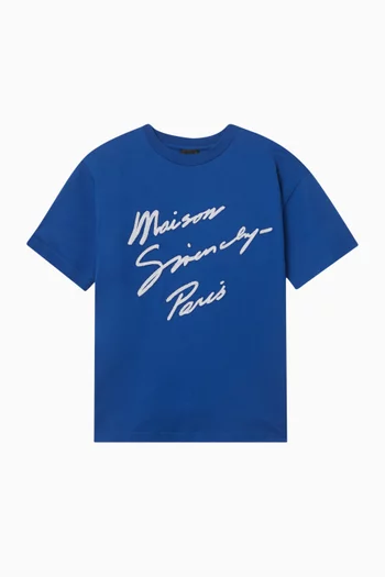 Maison Givenchy Paris Logo Print T-shirt