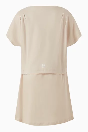 Logo Midi Dress