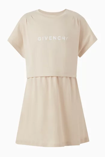 Logo Midi Dress