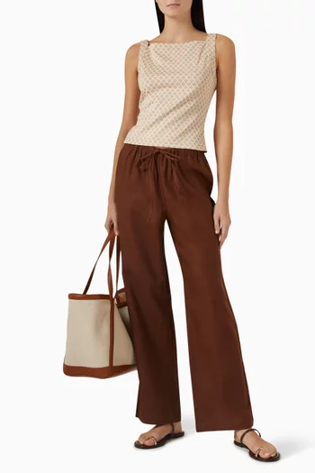 Olina Pants in Linen