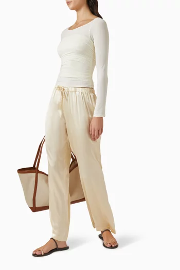 Olina Pants in Silk