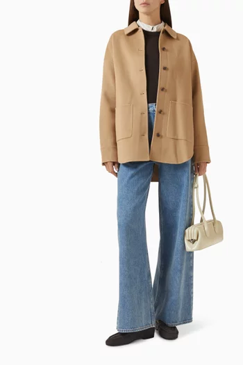 Cropped Sweater in Cashmere