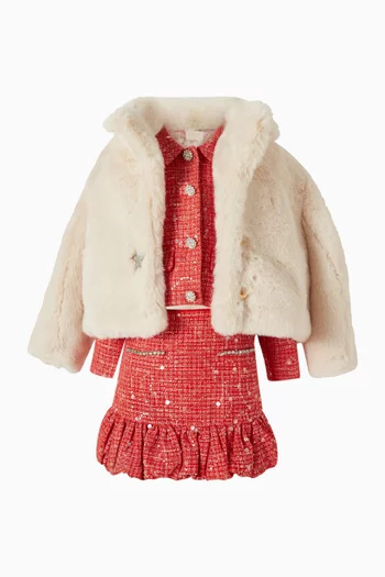 Odelia Tweed Mini Skirt