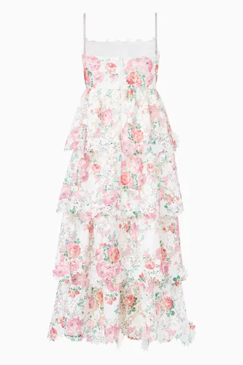 Joanna Embroidered Maxi Dress