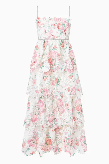 Joanna Embroidered Maxi Dress